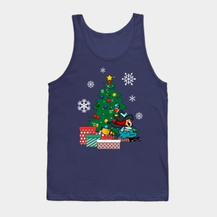 Winsome Witch Around The Christmas Tree Tank Top